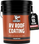 Liquid Rubber Rv Roof Sealant- Professional-grade Solar Reflective Flexible Wate. Fixed Price $506.17.