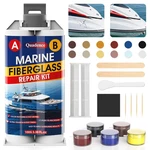 Marine Fiberglass Repair Kit For Boats, Gel Coat Epoxy. Fixed Price $12.87.