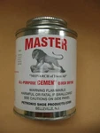 Master All Purpose 8 Oz Brush In Can Contact Cement- Shoe Repair Glue. Fixed Price $16.95.