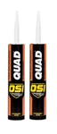 2 Osi Quad Door Siding Window Sealant Black All Season Performance 10 Oz.. Fixed Price $26.59.