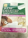 Tub And Wall Caulk Strip White 1-5/8IN X11FT #40 Myro Inc Made Usa. Fixed Price $11.00.