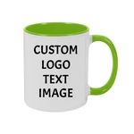Custom Full Print 11OZ Two-tone Ceramic Mug Wedding Souvenir Gift For Newlyweds. Fixed Price $24.99.