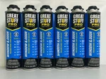 Great Stuff Pro Window And Door - Lot Of 6 Cans. Fixed Price $89.95.