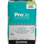 Custom Building Products Prolite Lb. Premium Large Format Tile Mortar PLMW30. Fixed Price $42.86.