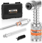 Thinkwork 4PC Quick Connect Greasing Accessory Kit, Grease Gun Couplers With 90. Fixed Price $29.60.