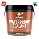 Liquid Rubber Waterproof Sealant Black 1 Gal Leak Repair Coating Flexible. Fixed Price $101.97.