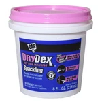 Dap 12328 Drydex Spackling Interior/exterior, 1/2-PINT Pink/white. Fixed Price $5.88.
