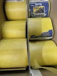 18-PK Henry 183 Roof Repair Glass Fabric 4"X150' Yellow Flexible Reinforcing. Fixed Price $159.00.