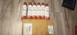 Imperial Supplies Red Rtv Silicone Pack Of 8OZ. Cans Part No. 7679 Usa. Fixed Price $68.50.