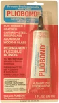 Ruscoe P141 1OZ Pliobond Adhesive, Amber. Fixed Price $30.99.