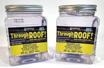Lot Sashco 14003 Through The Roof Sealant Clear 6012405 29OZ 857ML Each. Fixed Price $36.33.