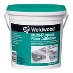 Dap Weldwood Multi-purpose Floor Adhesive: 128 Fl. Oz. (off-white). Fixed Price $43.98.