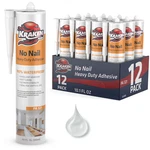 Kraken Bond No Nail Heavy Duty Polyurethane Adhesive 10.1OZ 12 Pack Clear. Fixed Price $59.99.