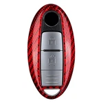 Genuine Carbon Fiber Key Fob Cover For Nissan 370Z Altima Armada Frontier Gt-.... Fixed Price $73.27.