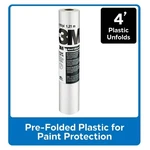 3M 4 Ft. X 180 Clear Hand-masker Contractor's Plastic Sheeting. Fixed Price $14.95.