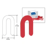 Cr Laurence PHS8 1/8 X 2 Red Plastic Horseshoe Shim. Fixed Price $15.01.
