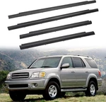 Zonfant 4 Pcs Car Outer Door Window Moulding Trim Weatherstrip Seal Belt.... Fixed Price $71.99.