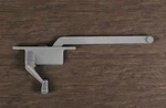 Ace Silver Steel Left Single-arm Casement Window Operator For Jalousie #5046447. Fixed Price $28.99.