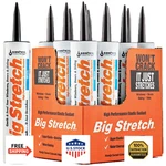 Sashco Big Stretch Acrylic Latex High-performance Caulking Sealant. Fixed Price $128.84.