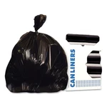 Heritage X6639QK 33 In. Gal. Ld Repro Can Liner - Bk (100/CT) New. Fixed Price $34.56.