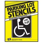 Hy-ko Products PLS-10 Handicap Parking Lot Stencil 32.5" X 25" White. Fixed Price $35.06.