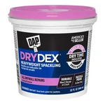 Dap Drydex Time Indicator Spackling, Pink/white, 32 1 Quart,. Fixed Price $15.21.