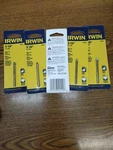 New Irwin 50516 1/4" Glass & Tile Drill Bit Pack. Fixed Price $24.95.