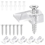 Mirror Holder Clips 30 Sets Mounting Hardware With Screws Clear. Fixed Price $9.95.