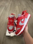 Nike Dunk Low Off-white University Red 2019 Gray CT0856-600. Fixed Price $280.00.