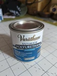 Rust-oleum Varathane 200261H 1/2-PINT Interior Crystal Clear Semi-gloss Poly 8OZ. Fixed Price $15.80.
