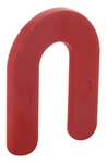 Red 1/8" X 2" Plastic Horseshoe Shims Pack Of 100 By Laurence. Fixed Price $20.00.