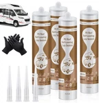 Dongxw Self Leveling Rv Roof White, 4 Pack Camper Sealant,. Fixed Price $50.29.