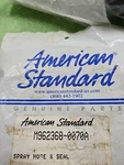 Free Shipping 1 Faucet Hose Pull Out Sprayer Seal Replacement American Standard. Fixed Price $18.95.