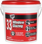 Dap '33' Window Glazing, White, Gal (7079812019),FINISHING Compounds. Fixed Price $52.44.