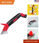 Allway CT31 Multifunction Caulk Tool With Soft-grip Handle Ultimate Repair Aid. Fixed Price $11.99.