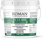 ECO-888 Clear, Strippable, Wallpaper Adhesive, Easy Installation Glue/paste,. Fixed Price $46.99.