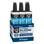 Silicone 9.8 Oz. Black Window, Door And Siding Sealant (12-PACK). Fixed Price $131.16.