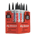 Sashco Big Stretch 10.5 Oz High Performance Elastic Sealant, Charcoal. Fixed Price $21.37.