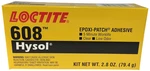 Loctite 398456 Clear 83082 608 Hysol High Strength Epoxy Adhesive, 2.8 Oz Kit. Fixed Price $50.99.