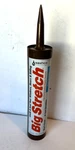 Sashco Big Stretch 10.5 Oz, Dark Brown, Acrylic Rubber Sealant. Fixed Price $15.99.