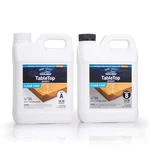 Totalboat Table Top Epoxy Resin Crystal 1-GALLON Kit, Clear. Fixed Price $93.99.
