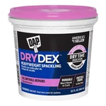 Dap 12330 White Slight Odor 1.9 Gravity Spackling Paste 32 Fl. Oz. (pack Of 6). Fixed Price $59.38.