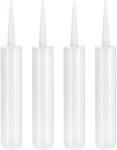 Qwork Empty Caulking Sealant Tubes - 11 Oz Capacity Each, 4 Pack Reusable Plasti. Fixed Price $19.91.