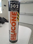 Nuflex General Purpose 100% Rtv Aluminum Silicone Sealant, -50 To 302 F, Oem. Fixed Price $12.00.