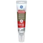 Ge Advanced Almond Silicone Kitchen And Bath Caulk Sealant 2.8 Oz 2816708. Fixed Price $11.99.