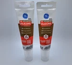 Ge Advanced Silicone Caulk For Kitchen & Bathroom White 2.8 Fl Pack. Fixed Price $19.99.