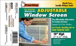 Frost King AWS1037/6W W.b. Marvin Adjustable Window Screen, 10" High With Wood. Fixed Price $13.32.