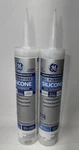 (pack Of 2) - GE012A Silicone Sealant, 10 Oz, Cartridge, Clear, Base. Fixed Price $19.99.