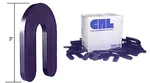 Crl PHS24-XCP100 Black 1/4" 3" Plastic Horseshoe Shims Pack Of. Fixed Price $20.90.