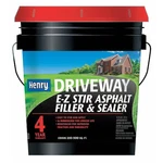 Henry HE200074 Gal. Asphalt Filler And Sealer, Flat Finish, Black Brown, 250. Fixed Price $41.99.